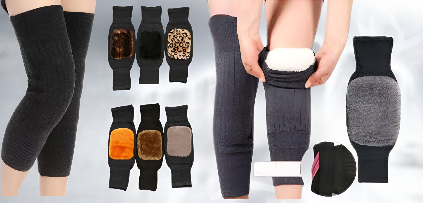 Pack of 2 (Leg Warmer + Cap with Neck Scraf)