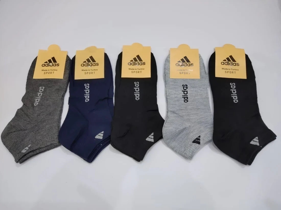 AD Brand Ankle Socks (Pack of 5)