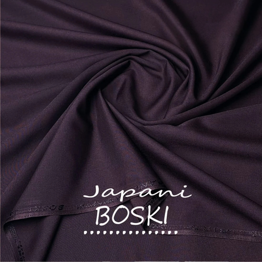 4 Meter Suits  Unstitched Japani Boski Maroon