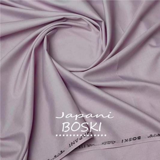 4 Meter Suits  Unstitched Japani Boski Peach