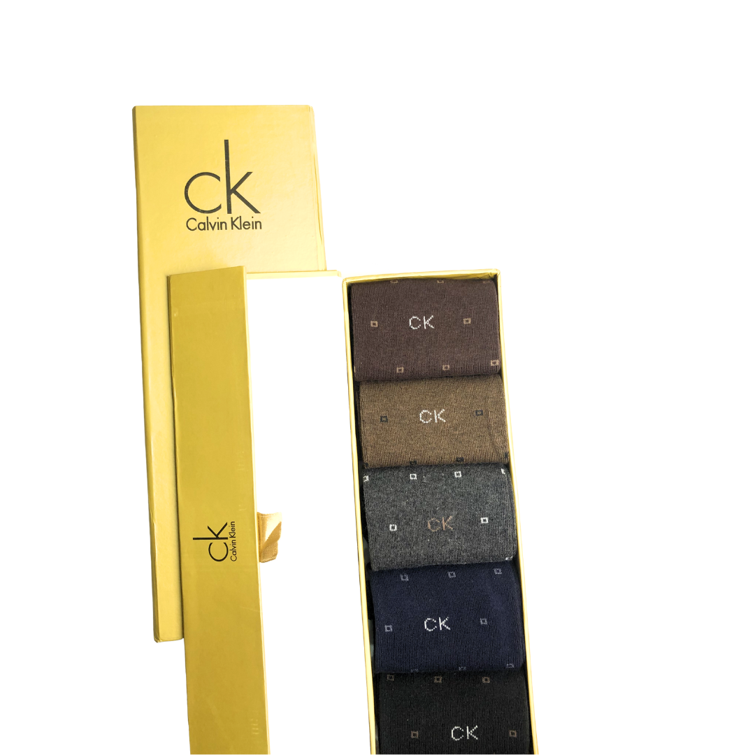 "Men’s CK 5-Pack Crew Socks – Premium Comfort, Breathable, Long-Lasting Durability"