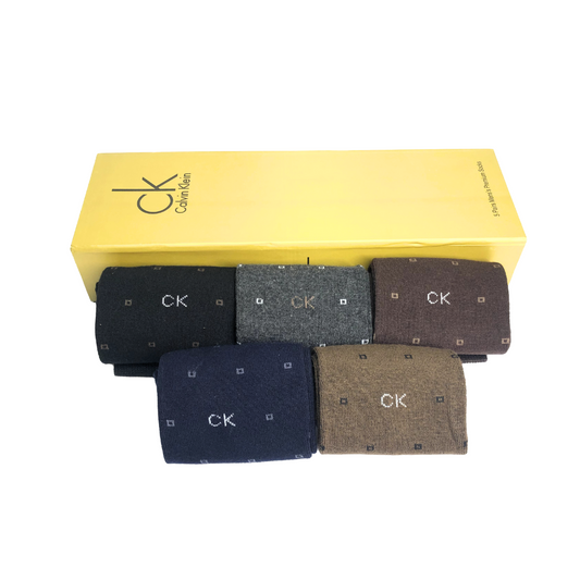 "Men’s CK 5-Pack Crew Socks – Premium Comfort, Breathable, Long-Lasting Durability"
