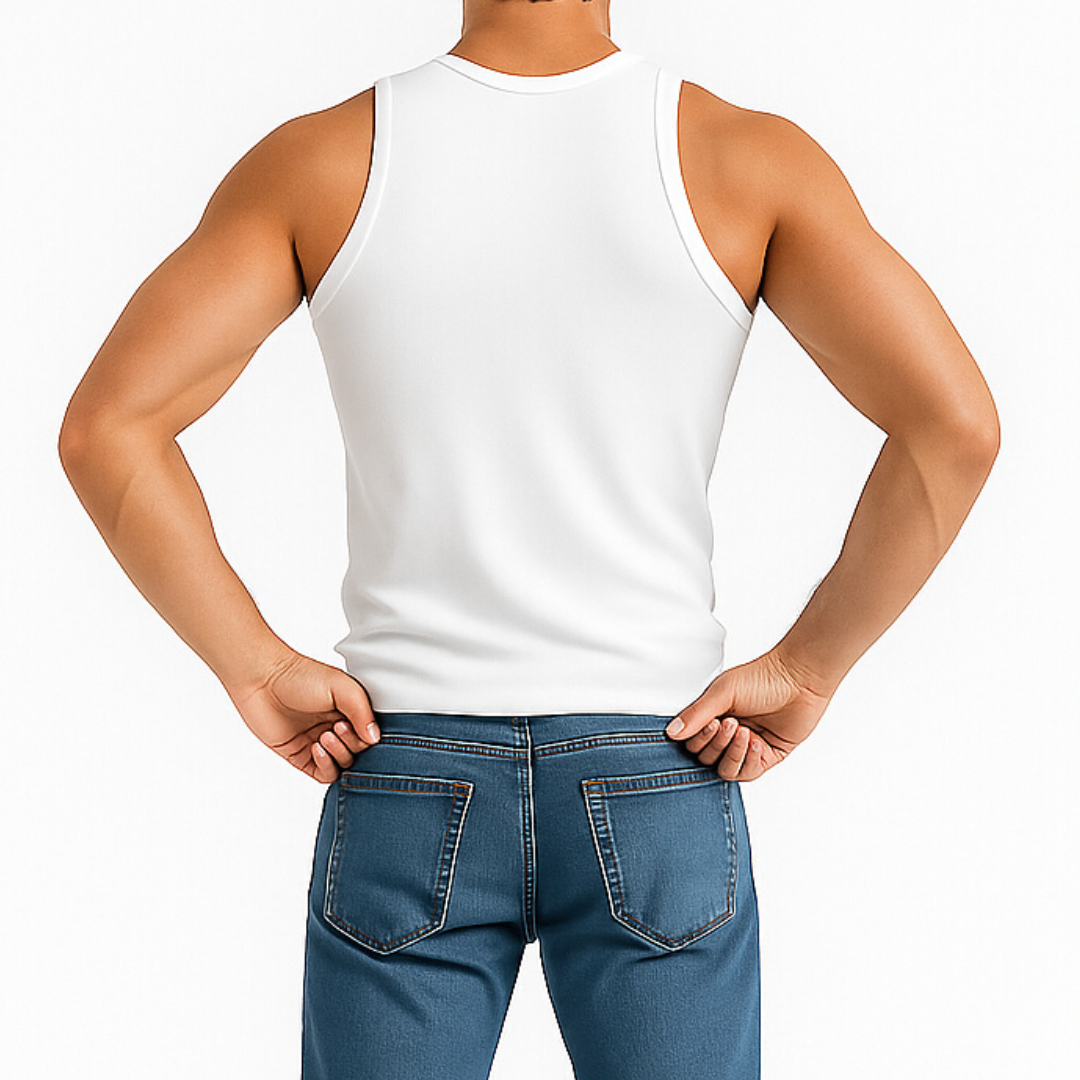 Men’s Sleeveless Cotton Vests (Pack of 3) | Breathable & Comfortable Undershirts"