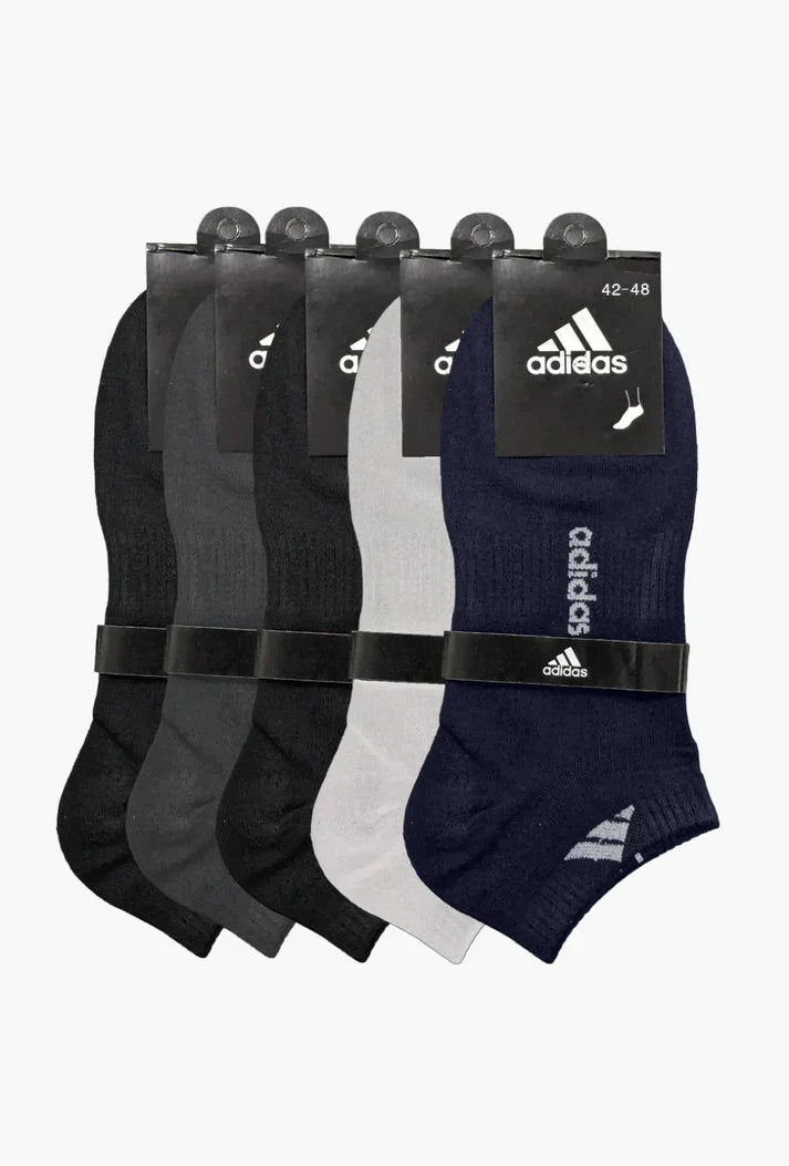 AD Brand Ankle Socks (Pack of 5)