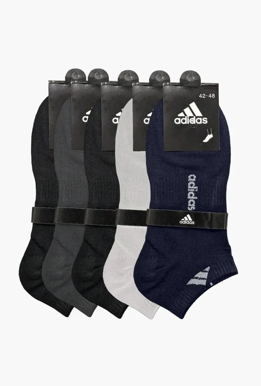 AD Brand Ankle Socks (Pack of 5)