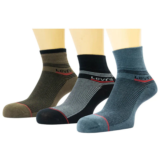 L V S Ankle Socks( Pack of 3 )