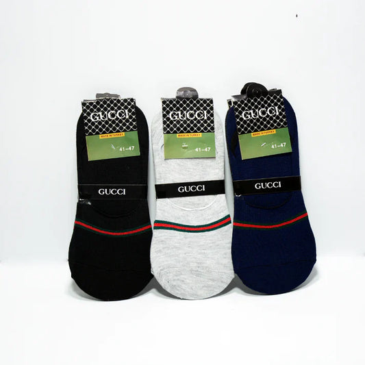 MEN'S  Invisible socks (Pack of 3)