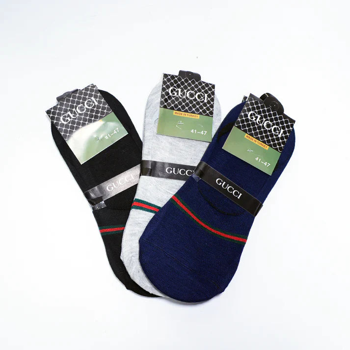 MEN'S  Invisible socks (Pack of 3)